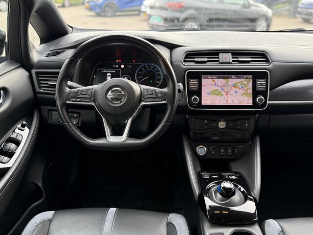 Nissan LEAF e+ Tekna 62 kWh | NAP | 1e eigenaar | 360 graden camera | Bose Audia | Stoelverwarming voor & achter | LED | DAB | Cruise adaptief |