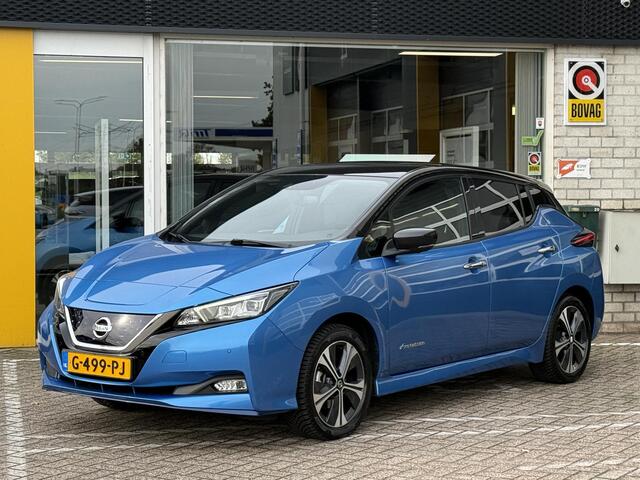 Nissan LEAF e+ Tekna 62 kWh | NAP | 1e eigenaar | 360 graden camera | Bose Audia | Stoelverwarming voor & achter | LED | DAB | Cruise adaptief |