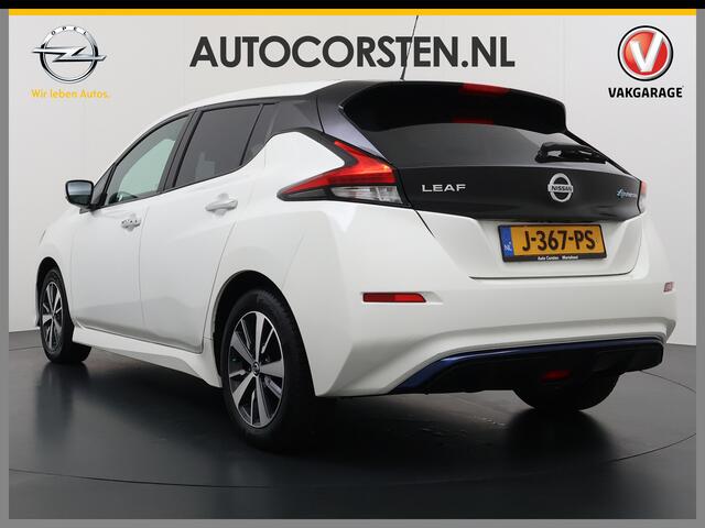 Nissan LEAF Acenta 40kWh Navi Camera Adap.Cruise Apple Carplay Android Ecc SOH 88% DAB Stuur-Stoel-Achterbankverwarming Lmv Privacy Glas Rijstrooksensor Origineel Nederlandse Auto 1e Eigenaar