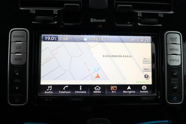 Nissan LEAF Tekna 24 kWh 75% SOH, Navigatie, 360 Camera, Cruise control, Bose sound system, Elektrische ramen