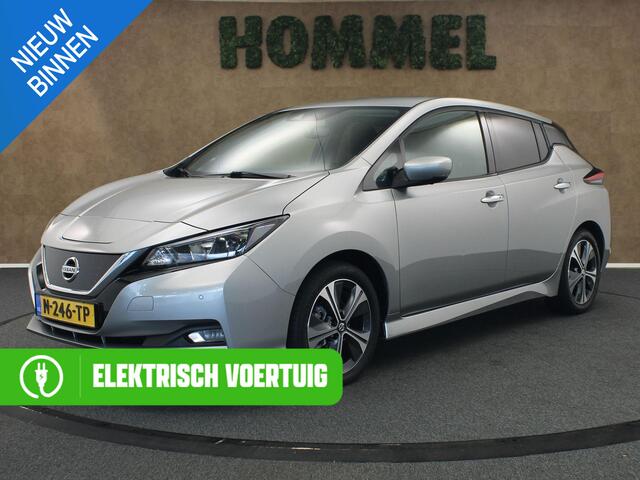 Nissan LEAF N-Connecta 40 kWh SOH 92,2%!! - ORIGINEEL NEDERLANDSE AUTO - PARKEERSENSOREN VOOR EN ACHTER - HOMMEL ONDERHOUDEN - DODEHOEKDETECTIE - STUUR EN STOEL VERWARMING - KEYLESS ENRTY & START - 360 GRADEN CAMERA