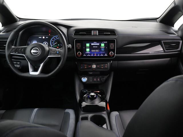 Nissan LEAF Tekna 39 kWh | SOH 98.2% | Parkeercamra 360° | Bose | Leder | Navigatie |