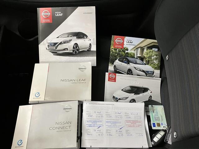 Nissan LEAF e+ N-Connecta 62 kWh / Eerste Eigenaar / Dealer Onderhouden / 385 KM WLTP / Navigatie / Stoel- en Stuurverwarming / 360 Graden Camera / Cruise Control / Climate Control /