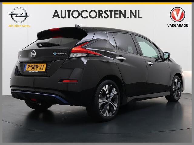 Nissan LEAF N-Connecta 40kWh Navi Ecc 360°Camera Adap.Cruise Pdc Keyless Blindspot Apple Carplay Android Auto Lmv 17" Stoel+Stuurverwarming DAB Bluetooth Lmv Privacyglas 1e Eigenaar Origineel Nederlandse Auto