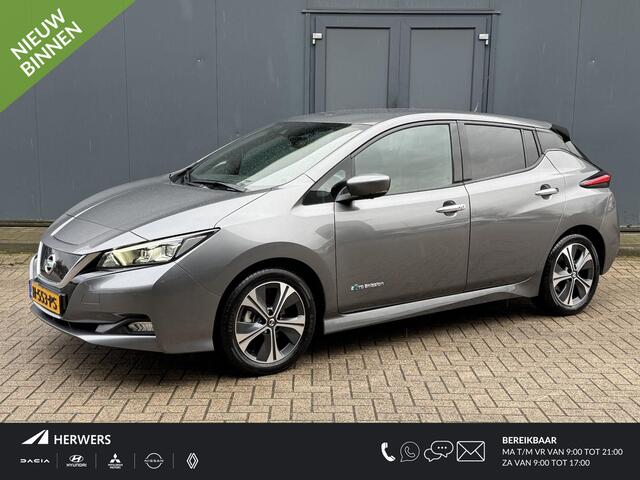 Nissan LEAF N-Connecta 40 kWh 360 Graden Camera / Stoelverwarming / Stuurwielverwarming / Navigatie / Cruise Control / NAP Logisch / Dealer Onderhouden
