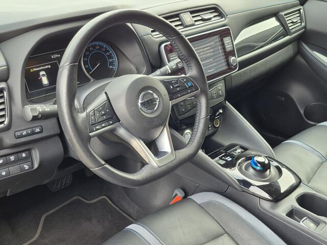 Nissan LEAF BWJ 2022 | e+ Bus Executive 62 kWh LONG RANGE | LEDER | STOEL&STUUR VERW | 360 CAMERA | NAVI | CLIMA | PDC 2X | 17'' LMV