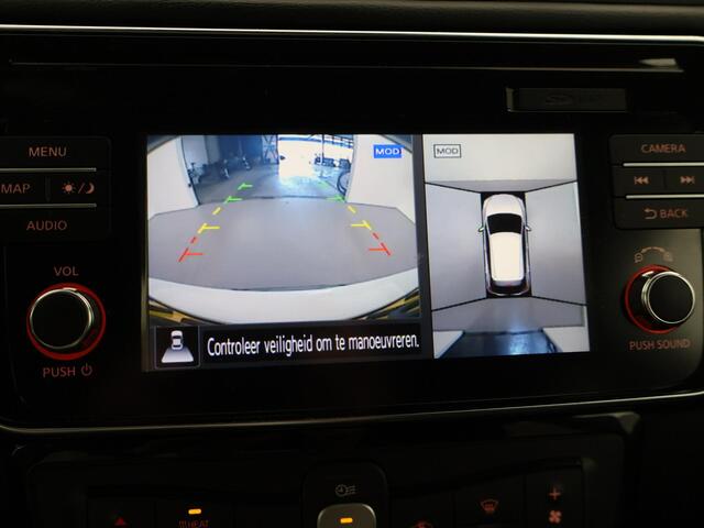 Nissan LEAF N-CONNECTA 40 kWh + 360 CAMERA | STOELVERW. | CARPLAY | NAVIGATIE | 17 INCH | STUURVERWARMING