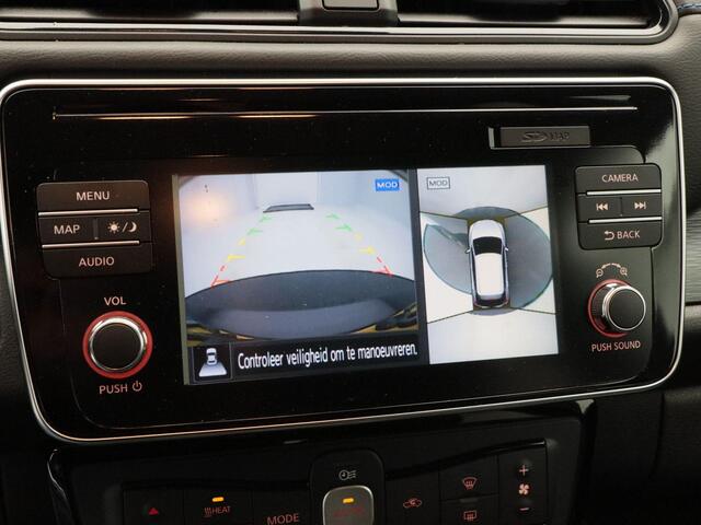 Nissan LEAF Tekna 40 kWh 150 Pk | 360° Camera | Stoelverwarming | Achterbank Verwarming | Navigatie | Bose Audio | Adaptive Cruise | 17 Inch | 145.323 Km !!