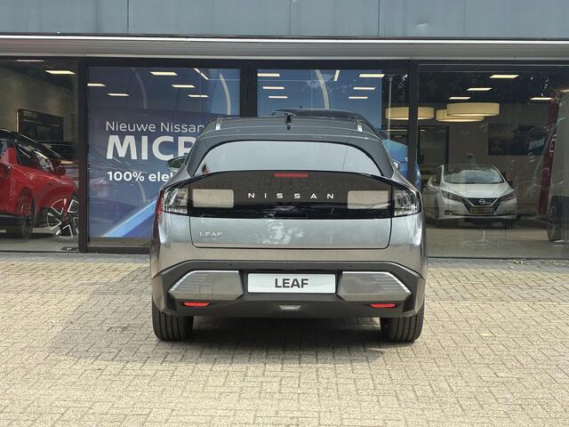 Nissan LEAF Evolve 52 kWh DEMO | 52 kWh | Lederen bekleding | Stoelmassage | Climate Control | Parkeersensoren voor- en achter | Stoel- stuurverwarming | Adaptieve Cruise Control | 10 jaar fabrieksgarantie