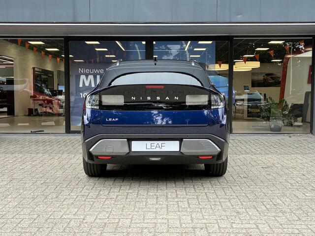 Nissan LEAF Evolve 52 kWh NIEUW UIT VOORRAAD LEVERBAAR | Verwarmbare voorstoelen | Apple CarPlay & Android Auto | Parkeersensoren voor- en achter | Warmtepomp | Adaptieve Cruise Control | Navigatiesysteem| 10 jaar fabrieksgarantie