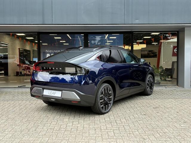 Nissan LEAF Evolve 52 kWh NIEUW UIT VOORRAAD LEVERBAAR | Verwarmbare voorstoelen | Apple CarPlay & Android Auto | Parkeersensoren voor- en achter | Warmtepomp | Adaptieve Cruise Control | Navigatiesysteem| 10 jaar fabrieksgarantie