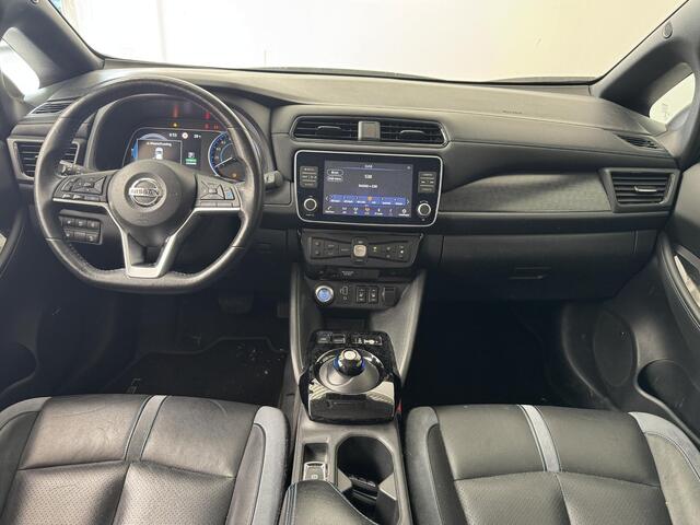 Nissan LEAF e+ Tekna 62 kWh | SOH 90% | Navigatie | Warmtepomp | 360° Camera | BOSE-Audio | Stoelverwarming |