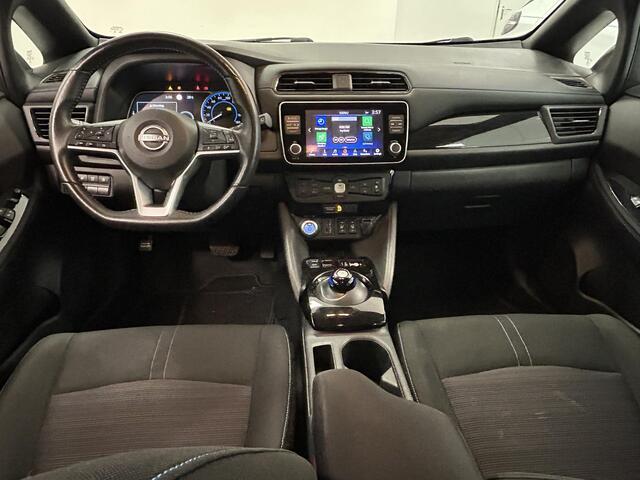 Nissan LEAF e+ N-Connecta 62 kWh | 360° Camera | Climate control | Warmtepomp | SoH 91% | Adaptieve cruise | Stuur & stoelverwarming |