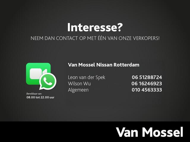 Nissan LEAF Advance 52 kWh | Panoramadak | Head-Up Display | Google Navigatie | 19'' Inch Velgen | Adaptieve Cruise Control met Stuurhulp | Apple CarPlay & Android Auto | Rijklaar prijs en Direct leverbaar!
