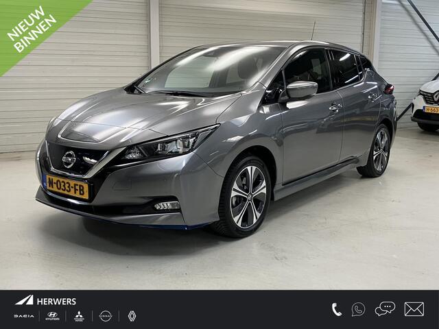 Nissan LEAF e+ N-Connecta 62 kWh / Eerste Eigenaar / Dealer Onderhouden / Afneembare Trekhaak / SOH 92,44%/ Navigatie / Stoel- en Stuurverwarming / Cruise Control / Climate Control / 360 Graden Camera /