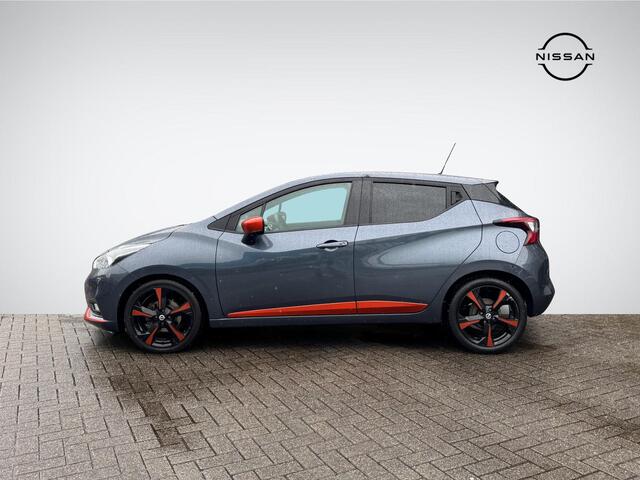 Nissan MICRA 0.9 IG-T Tekna Design Pack | Vol-Leder | BOSE Audio | 360° Camera | Stoelverwarming | Navigatie | Dodehoek Detectie | Cruise & Climate Control | Rijklaarprijs!