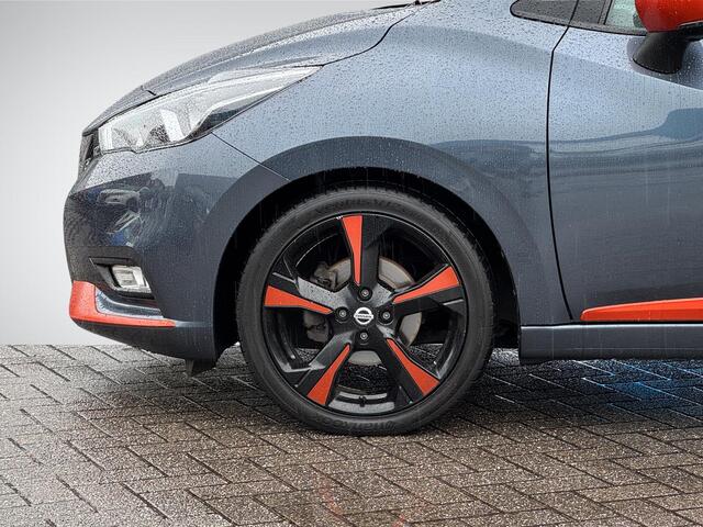 Nissan MICRA 0.9 IG-T Tekna Design Pack | Vol-Leder | BOSE Audio | 360° Camera | Stoelverwarming | Navigatie | Dodehoek Detectie | Cruise & Climate Control | Rijklaarprijs!