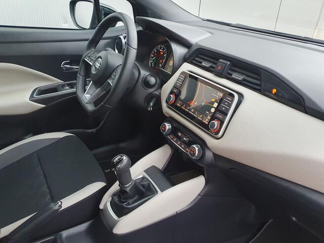 Nissan MICRA 1.0 IG-T N-Connecta Navigatie, Climate Control, Cruisecontrol, Achteruitrijcamera, 16"Lm