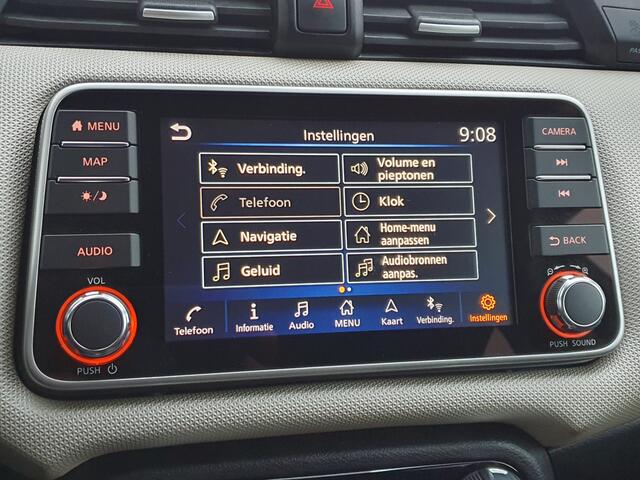 Nissan MICRA 1.0 IG-T N-Connecta Navigatie, Climate Control, Cruisecontrol, Achteruitrijcamera, 16"Lm