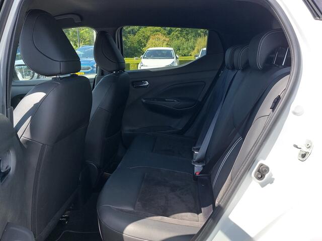 Nissan MICRA 1.0 IG-T 101pk Automaat N-Sport | Origineel NL | Navi | Apple Carplay+Android Auto | Airco | Cruise | Keyless Entry | Stoelverwarming | Pdc+Camera | Privacy Glass | 17''lm | Trekhaak