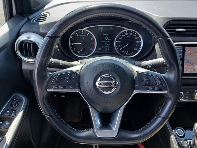 Nissan MICRA 1.0 IG-T 101pk Automaat N-Sport | Origineel NL | Navi | Apple Carplay+Android Auto | Airco | Cruise | Keyless Entry | Stoelverwarming | Pdc+Camera | Privacy Glass | 17''lm | Trekhaak