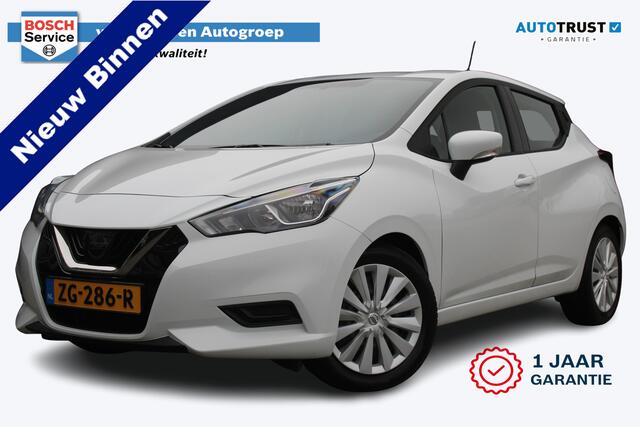 Nissan MICRA 1.0 IG-T Acenta 101PK | Incl. 12 maanden Garantie | Airco | Cruise control | DAB | Apple CarPlay/Android Auto | Origineel NL auto | NAP |