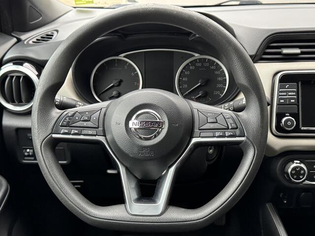 Nissan MICRA 1.0L Acenta / Cruise Control / Airco / Apple Carplay & Android Auto / Elektrische Ramen Voor / Multifunctioneel Stuurwiel /