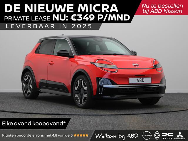 Nissan MICRA Evolve + 18'' "Sport" lichtmetalen velgen + Interieur "Chill" 52 kWh | Achteruitrijcamera | Draadloze smartphonelader