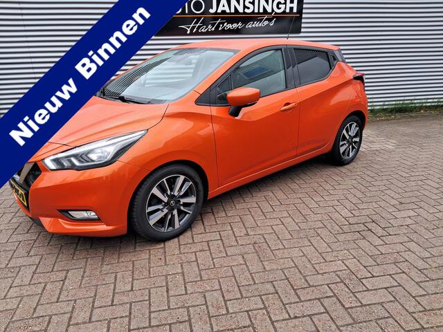 Nissan MICRA 0.9 IG-T N-Connecta | Camera | Navi | Stoelverwarming | Keyless | Privacy Glas | LM Velgen | RIJKLAARPRIJS INCL 12 MAANDEN GARANTIE EN BEURT