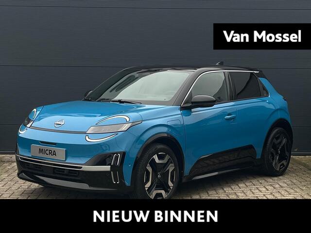 Nissan MICRA EVOLVE 52 kWh 150PK | Harman Kardon Audio | Adaptieve Cruise Control met Stuurhulp | Stoel- en Stuurverwarming | 18'' Inch Velgen | Google Navigatie | One-Pedal Drive | Apple CarPlay & Android Auto | Nieuw uit voorraad leverbaar!