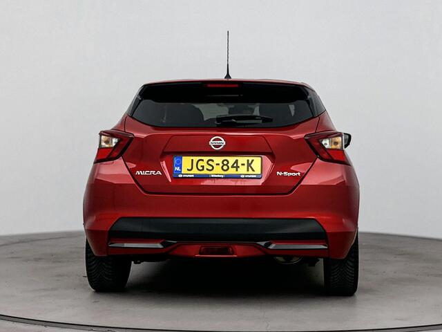 Nissan MICRA 1.0 IG-T N-SPORT | ZWART 17'' LM VELGEN | ALL SEASONS | AIRCO | CRUISE | NAVI | PDC | HALF LEDER/SUEDE | ELEKTRISCH INKLAPBARE SPIEGELS |