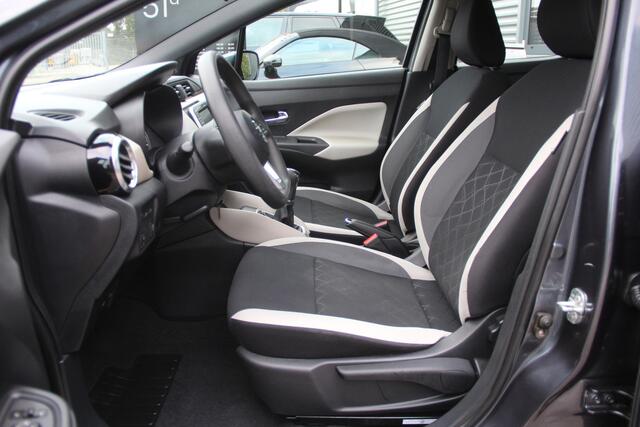 Nissan MICRA 0.9 IG-T Acenta | CarPlay | Airco | Cruise | Brake Assist | Rijbaan assist | Sportstuurwiel | LMV16'' | Rijdt erg zuinig | Zeer nette