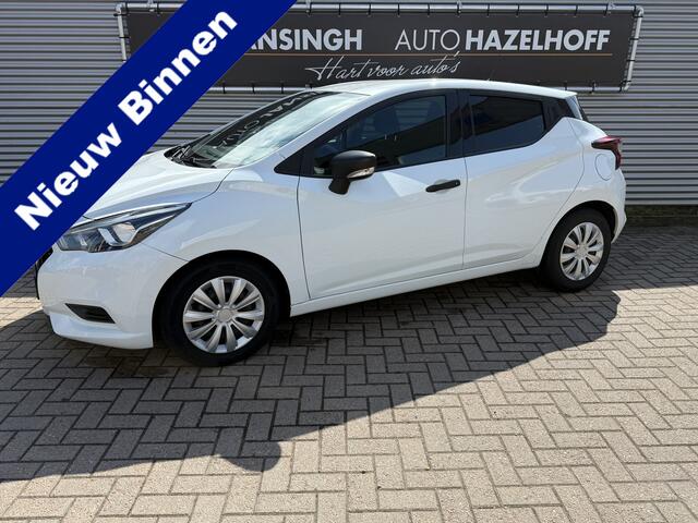 Nissan MICRA 0.9 IG-T Visia+ als nieuw!! | Airco | Bluetooth | Privacy Glas | Elekt. Ramen | RIJKLAARPRIJS INCL 12 MAANDEN GARANTIE BEURT EN APK