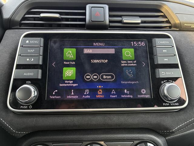 Nissan MICRA 1.0 IG-T N-Sport 5-Deurs | Airconditioning | Navigatie | Keyless entry | Camera | Parkpilot | Cruise control | 17" LM-Velgen | Afneembare Trekhaak | Elektrisch Pakket