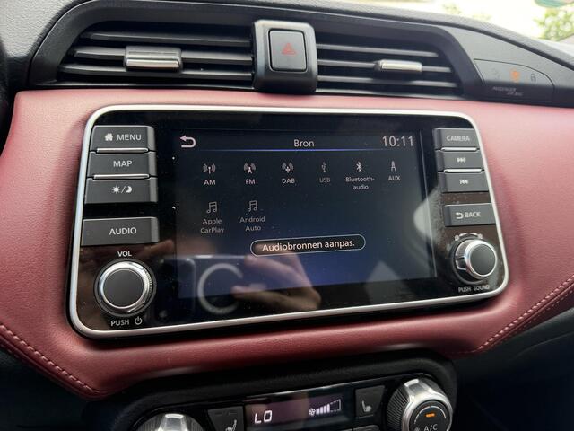 Nissan MICRA 1.0 IG-T N-Style / Apple Carplay / Android Auto / Cruise Control / Stoelverwarming / Achteruitrijcamera / Lederenbekleding