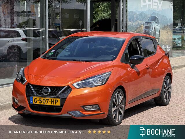 Nissan MICRA 1.0 IG-T Tekna Automaat 100PK | Navigatie | Carplay/Android Auto | BSM | 360 graden camera | Cruise Control | BOSE | Dealeronderhouden | 1ste eigenaar!