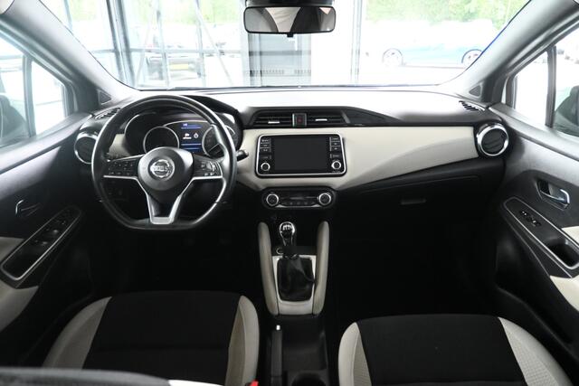 Nissan MICRA 1.0 IG-T Tekna Navigatie Clima PDC Cruise control 1e Eigenaar 100% Onderhouden! Inruil Mogelijk!