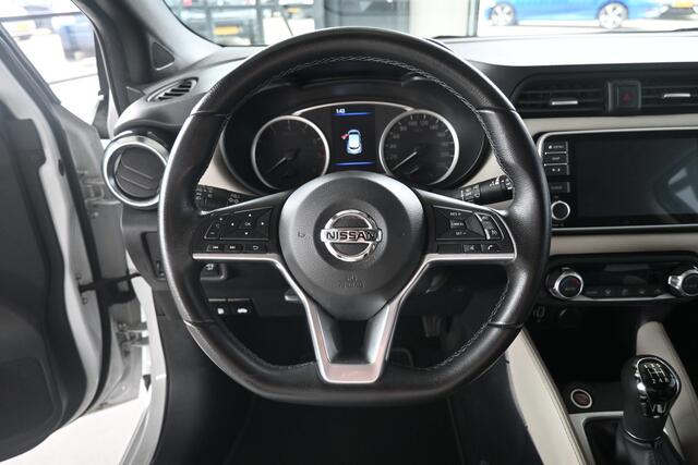 Nissan MICRA 1.0 IG-T Tekna Navigatie Clima PDC Cruise control 1e Eigenaar 100% Onderhouden! Inruil Mogelijk!