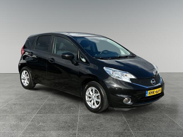Nissan NOTE 1.2 DIG-S Connect Edition Automaat | incl. 12 maanden garantie | Navigatie | Airco | Achterbank verstelbaar | Keyless entry + go | Cruise control | Stoelverwarming | Isofix | DAB + | 15" velgen | Mistlampen voor | Complete onderhoudshistorie + boekjes aan