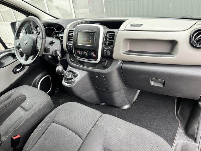 Nissan NV300 1.6 dCi 120 L2H1 Dubbele schuifdeur Airco Cruise control Trekhaak 2000kg Bluetooth telefoon voorbereiding Navigatie Achteruitrijcamera Parkeersensoren achter Kastinrichting Euro 6