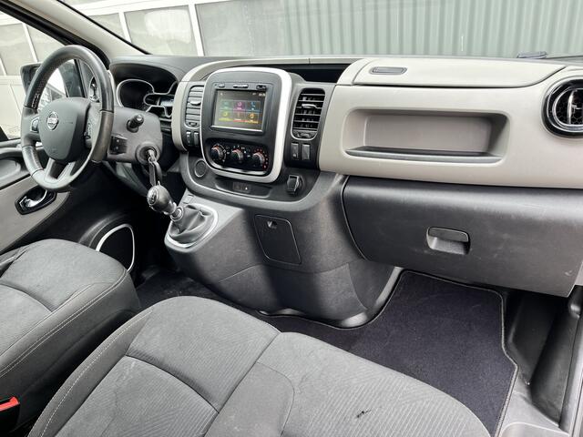 Nissan NV300 1.6 dCi 120 L2H1 Dubbele schuifdeur Airco Cruise control Trekhaak 2000kg Bluetooth telefoon voorbereiding Navigatie Achteruitrijcamera Parkeersensoren achter Kastinrichting Euro 6