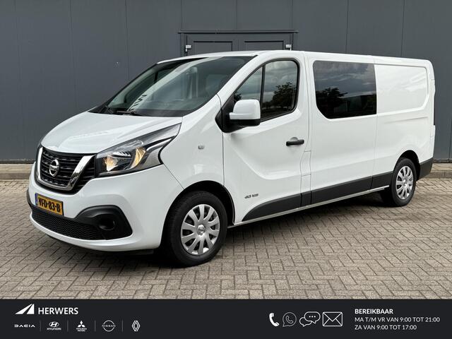 Nissan NV300 dCi 125 L2H1 Optima Dubbele Cabine Comfort S&S /APK tot 24-11-2026 / Trekhaak (2000 KG) / Navigatie / Achteruitrijcamera / Airco / Cruise Control /