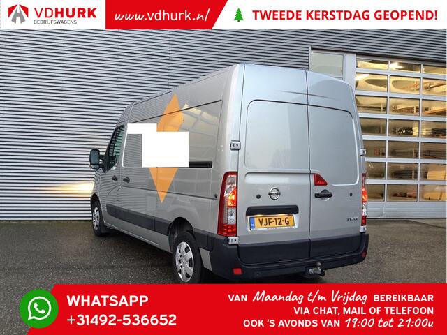 Nissan NV400 35 2.3 dCi 136 pk L2H2 2x Schuifdeur/ Climate/ CarPlay/ Navi/ Cruise/ Camera/ PDC/ Trekhaak