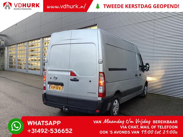 Nissan NV400 35 2.3 dCi 136 pk L2H2 2x Schuifdeur/ Climate/ CarPlay/ Navi/ Cruise/ Camera/ PDC/ Trekhaak