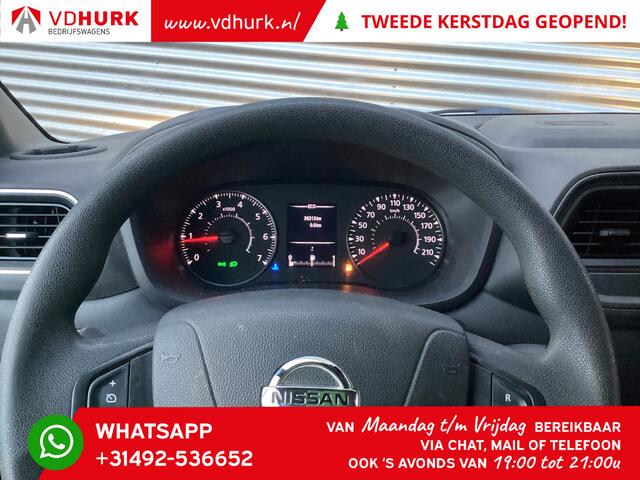 Nissan NV400 35 2.3 dCi 136 pk L2H2 2x Schuifdeur/ Climate/ CarPlay/ Navi/ Cruise/ Camera/ PDC/ Trekhaak