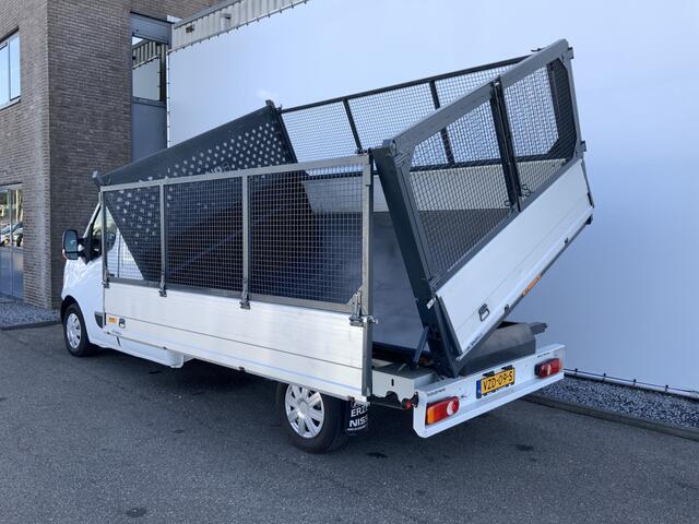 Nissan NV400 2.3 dCi L3H1 Dub Cab 3 Zijde Kipper Airco Bakmaat L.310/B.202/H.120 7 Zits Euro 6