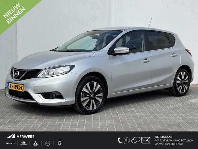 Nissan PULSAR 1.2 DIG-T N-Connecta / 100% Dealeronderhouden / Trekhaak (Trekgewicht 1.200 kg) / 360° Camera / Navigatie full map / Cruise- en Climate Control / Keyless Entry & Start / Dodehoek Detectie / Bluetooth /