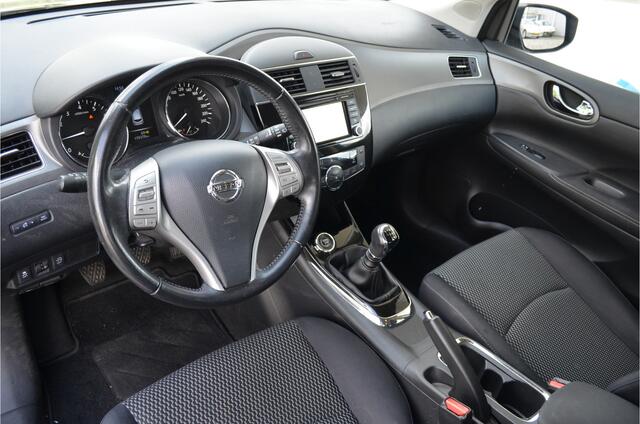 Nissan PULSAR 1.2 DIG-T Acenta Keyless | a.Camera | Navi | DAB | Climate | Matallic zwart | LMV | NL auto