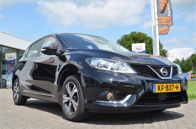 Nissan PULSAR 1.2 DIG-T Acenta Keyless | a.Camera | Navi | DAB | Climate | Matallic zwart | LMV | NL auto