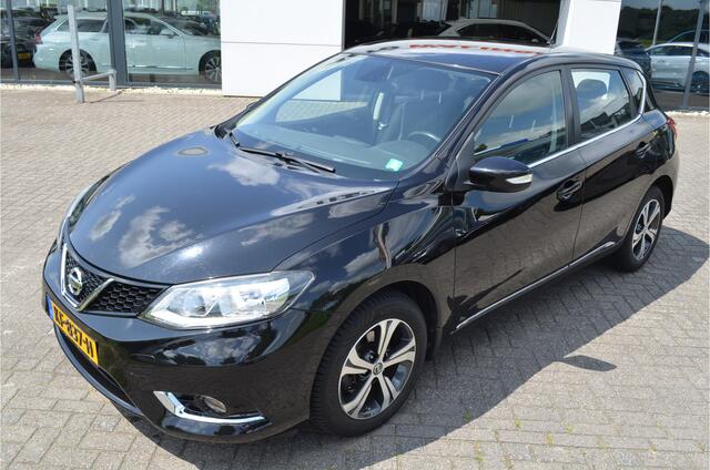 Nissan PULSAR 1.2 DIG-T Acenta Keyless | a.Camera | Navi | DAB | Climate | Matallic zwart | LMV | NL auto